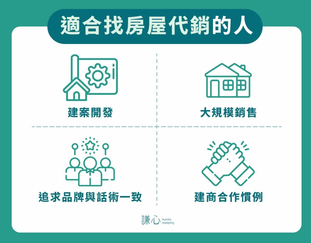 適合找房屋代銷的人