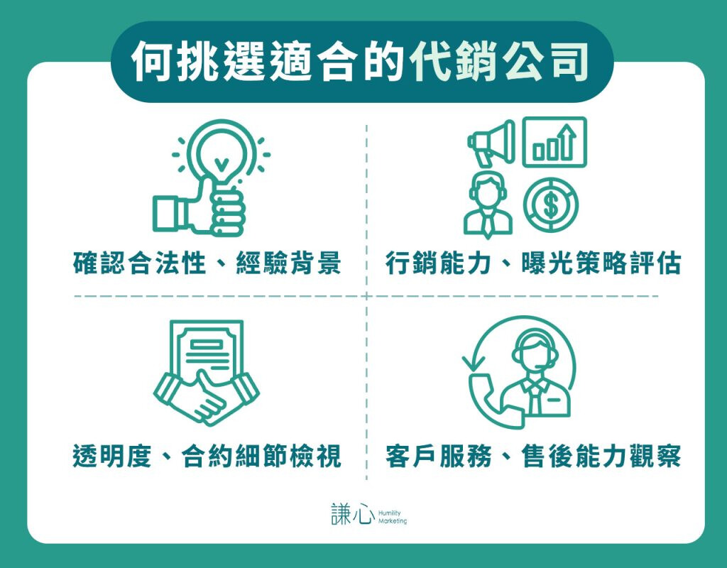 如何挑選適合的代銷公司？